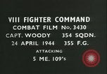 Image of VIII Fighter Command Germany, 1944, second 4 stock footage video 65675021831
