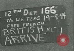 Standbild französischen 2nd Armored Division Alencon Frankreich, 1944, aus Sekunde 6 historischem Filmmaterial Videoclip 65675021856