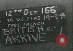 Standbild französischen 2nd Armored Division Alencon Frankreich, 1944, aus Sekunde 7 historischem Filmmaterial Videoclip 65675021856