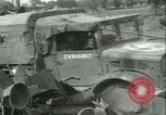 Standbild französischen 2nd Armored Division Alencon Frankreich, 1944, aus Sekunde 22 historischem Filmmaterial Videoclip 65675021856