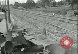 Standbild französischen 2nd Armored Division Alencon Frankreich, 1944, aus Sekunde 25 historischem Filmmaterial Videoclip 65675021856