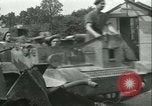 Standbild französischen 2nd Armored Division Alencon Frankreich, 1944, aus Sekunde 28 historischem Filmmaterial Videoclip 65675021856
