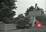 Standbild französischen 2nd Armored Division Alencon Frankreich, 1944, aus Sekunde 42 historischem Filmmaterial Videoclip 65675021856