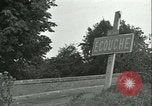 Standbild französischen 2nd Armored Division Alencon Frankreich, 1944, aus Sekunde 46 historischem Filmmaterial Videoclip 65675021856