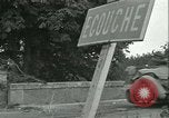 Standbild französischen 2nd Armored Division Alencon Frankreich, 1944, aus Sekunde 51 historischem Filmmaterial Videoclip 65675021856