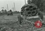 Standbild französischen 2nd Armored Division Alencon Frankreich, 1944, aus Sekunde 56 historischem Filmmaterial Videoclip 65675021856