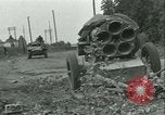 Standbild französischen 2nd Armored Division Alencon Frankreich, 1944, aus Sekunde 57 historischem Filmmaterial Videoclip 65675021856