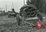 Standbild französischen 2nd Armored Division Alencon Frankreich, 1944, aus Sekunde 61 historischem Filmmaterial Videoclip 65675021856