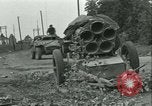 Standbild französischen 2nd Armored Division Alencon Frankreich, 1944, aus Sekunde 62 historischem Filmmaterial Videoclip 65675021856