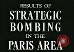 Image Seconde Guerre Mondiale effets bombardements alliés en France Paris France, 1944, de la seconde 3 séquences d'archives historiques vidéo 65675021871