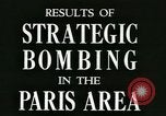 Image Seconde Guerre Mondiale effets bombardements alliés en France Paris France, 1944, de la seconde 6 séquences d'archives historiques vidéo 65675021871