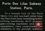 Image of Allied bombing Paris France, 1945, second 5 stock footage video 65675021880