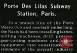Image of Allied bombing Paris France, 1945, second 9 stock footage video 65675021880