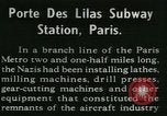Image of Allied bombing Paris France, 1945, second 17 stock footage video 65675021880