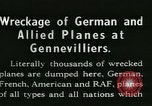 Image of Aircraft graveyard Paris France, 1945, second 4 stock footage video 65675021883