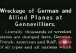 Image of Aircraft graveyard Paris France, 1945, second 11 stock footage video 65675021883