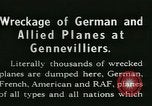 Image of Aircraft graveyard Paris France, 1945, second 16 stock footage video 65675021883