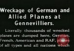 Image of Aircraft graveyard Paris France, 1945, second 19 stock footage video 65675021883