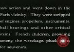 Image of Aircraft graveyard Paris France, 1945, second 28 stock footage video 65675021883
