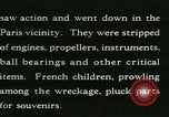 Image of Aircraft graveyard Paris France, 1945, second 31 stock footage video 65675021883