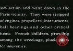 Image of Aircraft graveyard Paris France, 1945, second 35 stock footage video 65675021883