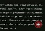 Image of Aircraft graveyard Paris France, 1945, second 36 stock footage video 65675021883