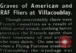 Image of Allied cemetery Paris France, 1945, second 6 stock footage video 65675021884
