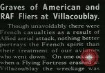 Image of Allied cemetery Paris France, 1945, second 13 stock footage video 65675021884
