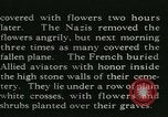 Image of Allied cemetery Paris France, 1945, second 24 stock footage video 65675021884