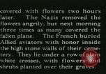 Image of Allied cemetery Paris France, 1945, second 38 stock footage video 65675021884
