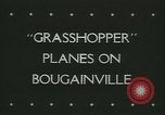 Immagine di Grasshopper aeromobile Isola di Bougainville Papua Nuova Guinea, 1944, secondo 30 filmato di repertorio 65675021886