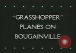Immagine di Grasshopper aeromobile Isola di Bougainville Papua Nuova Guinea, 1944, secondo 32 filmato di repertorio 65675021886
