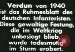 Standbild Schlacht von Frankreich Verdun Frankreich, 1940, aus Sekunde 11 historischem Filmmaterial Videoclip 65675021925