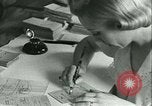 Image of food ration stamps France, 1940, second 43 stock footage video 65675021932