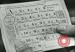 Image of food ration stamps France, 1940, second 57 stock footage video 65675021932