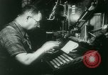 Image of Nazi newspaper printing during Paris occupation Paris France, 1940, second 14 stock footage video 65675021941