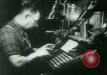 Image of Nazi newspaper printing during Paris occupation Paris France, 1940, second 15 stock footage video 65675021941