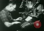 Image of Nazi newspaper printing during Paris occupation Paris France, 1940, second 16 stock footage video 65675021941