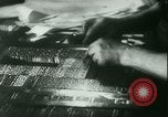 Image of Nazi newspaper printing during Paris occupation Paris France, 1940, second 20 stock footage video 65675021941