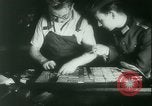 Image of Nazi newspaper printing during Paris occupation Paris France, 1940, second 24 stock footage video 65675021941