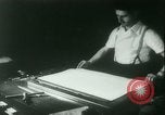 Image of Nazi newspaper printing during Paris occupation Paris France, 1940, second 27 stock footage video 65675021941