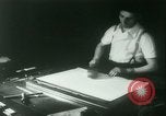 Image of Nazi newspaper printing during Paris occupation Paris France, 1940, second 30 stock footage video 65675021941
