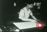 Image of Nazi newspaper printing during Paris occupation Paris France, 1940, second 33 stock footage video 65675021941