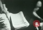 Image of Nazi newspaper printing during Paris occupation Paris France, 1940, second 60 stock footage video 65675021941