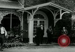 Standbild Präsident Lyndon Johnson bei Glassboro Gipfel Glassboro New Jersey USA, 1966, aus Sekunde 10 historischem Filmmaterial Videoclip 65675021949