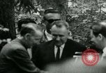 Standbild Präsident Lyndon Johnson bei Glassboro Gipfel Glassboro New Jersey USA, 1966, aus Sekunde 20 historischem Filmmaterial Videoclip 65675021949