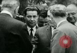Standbild Präsident Lyndon Johnson bei Glassboro Gipfel Glassboro New Jersey USA, 1966, aus Sekunde 24 historischem Filmmaterial Videoclip 65675021949