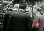 Standbild Präsident Lyndon Johnson bei Glassboro Gipfel Glassboro New Jersey USA, 1966, aus Sekunde 25 historischem Filmmaterial Videoclip 65675021949