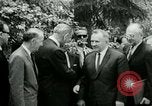 Standbild Präsident Lyndon Johnson bei Glassboro Gipfel Glassboro New Jersey USA, 1966, aus Sekunde 37 historischem Filmmaterial Videoclip 65675021949