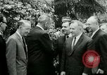 Standbild Präsident Lyndon Johnson bei Glassboro Gipfel Glassboro New Jersey USA, 1966, aus Sekunde 38 historischem Filmmaterial Videoclip 65675021949